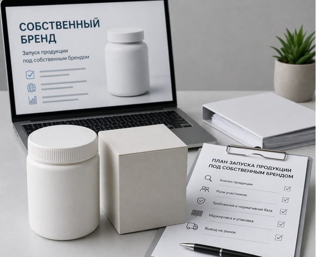 Запуск продукции под СТМ
